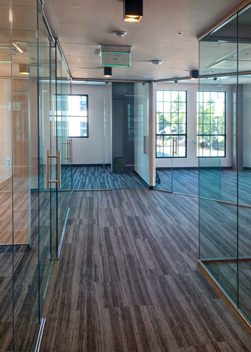 Tiffany Sliding Door Glass