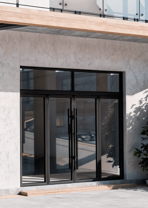 full framed clad entry doors by PRL Glass