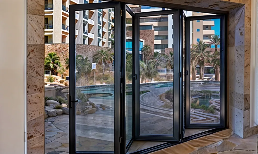 The performance of a folding door system depends on more than the opening size; frame material, glass selection, threshold design, and installation quality all matter.