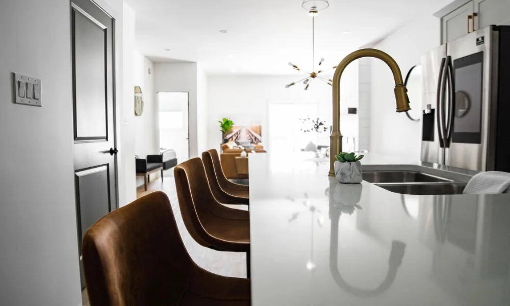 Crank-operated casement and awning windows can be convenient above a kitchen sink, provided both the operator and the lock remain within comfortable reach